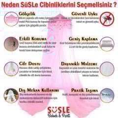 Yatak Gölgelikli Mega Boy Lüks Cibinlik Sineklik - Pembe