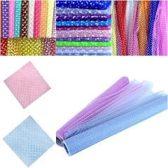 Puantiyeli Kristal Tül - 70 cm x 8,00 mt