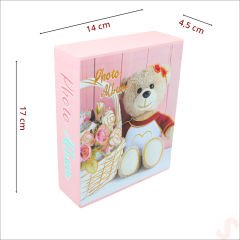 Bebek Fotoğraf Albümü, Kutulu ve 40 Resimlik, Pembe