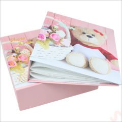 Bebek Fotoğraf Albümü, Kutulu ve 40 Resimlik, Pembe