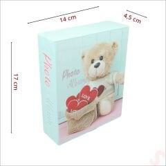 Bebek Fotoğraf Albümü, Kutulu ve 40 Resimlik, Mavi