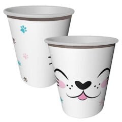 Miss Cat Karton Bardak - 8 Adet