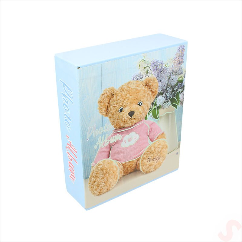 Bebek Fotoğraf Albümü, Kutulu ve 40 Resimlik, Mavi