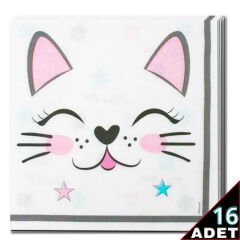 Miss Cat Peçete - 16 Adet