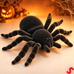 Halloween Pelüş Örümcek SüS, 15 cm - 1 Adet
