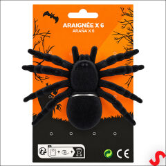Halloween Pelüş Örümcek SüS, 15 cm - 1 Adet