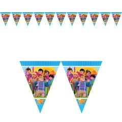 Rafadan Tayfa Üçgen Bayrak Flama - 3,20 mt.