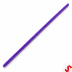 Şönil Çubuk 8 mm Kalınlık 30 cm Uzunluk, 100 adet - Mor