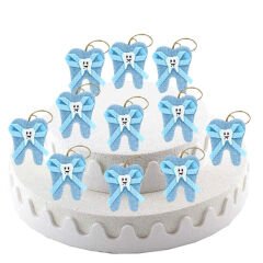 Diş Figürlü Çanta - Mavi