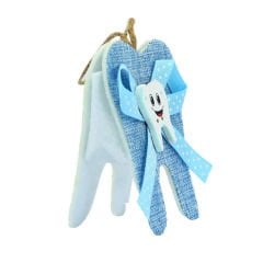 Diş Figürlü Çanta - Mavi