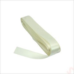 Saten Kurdele, 2cm x 10mt - Krem