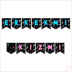 Cinsiyet Belirleme Partisi, Kız mı? Erkek Mi? Banner - 1,90mt