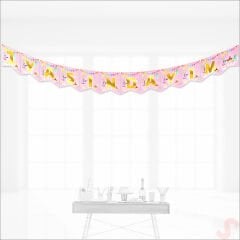 1 Yaşındayım Banner, 2 mt x 17 cm - Pembe