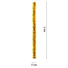 Parti Boyun Simi, 7 cm x 2 mt - Altın