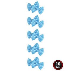 Grogren Papyon Fiyonk, 3 x 1,5 cm - 10 Adet - Renk Seçenekli - KIRMIZI
