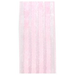 Şifon Kurdele, 4 Yollu ve Saten Çizgili, 2,50 cm x 23 mt - PEMBE