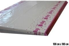 Baby Masa Örtüsü - Pembe - 180 x 108