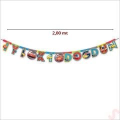 Cars 3, İyiki Doğdun Yazı - 2 mt