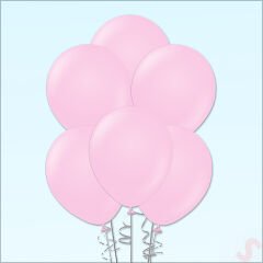 Pembe Pastel Balon, 30cm x 10 Adet