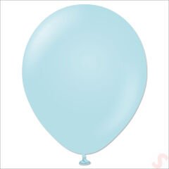 Mavi Pastel Balon, 30cm x 10 Adet