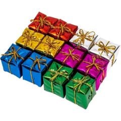 Yılbaşı Ağacı Hediye Paketi SüS, 2,50 cm - 12 Adet