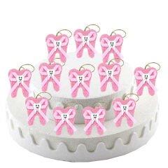 Diş Figürlü Çanta - Pembe - 12 Adet