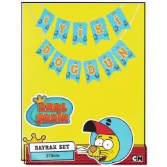 Kral Şakir, İyiki Doğdun Uzar Yazı Banner, 2,70 mt