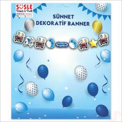 Sünnetime Hoşgeldiniz Dekoratif Banner