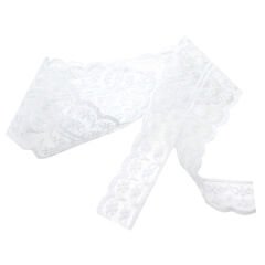 Güpür Dantel Kurdele, 4 cm x 1 mt, Renk Seçenekli - PEMBE