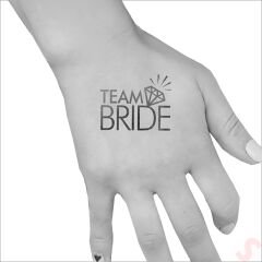 Bride Geçici Dövme, 10 Adet - Gümüş