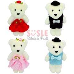 Minik Ayıcık SüS, 11cm x 6cm - Mavi - 1 Adet