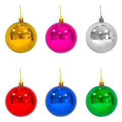 Yılbaşı Ağaç Süsü Cici Top, 3 cm - 12 Adet