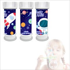 Kozmik Galaksi Köpük Baloncuk - 3 Adet