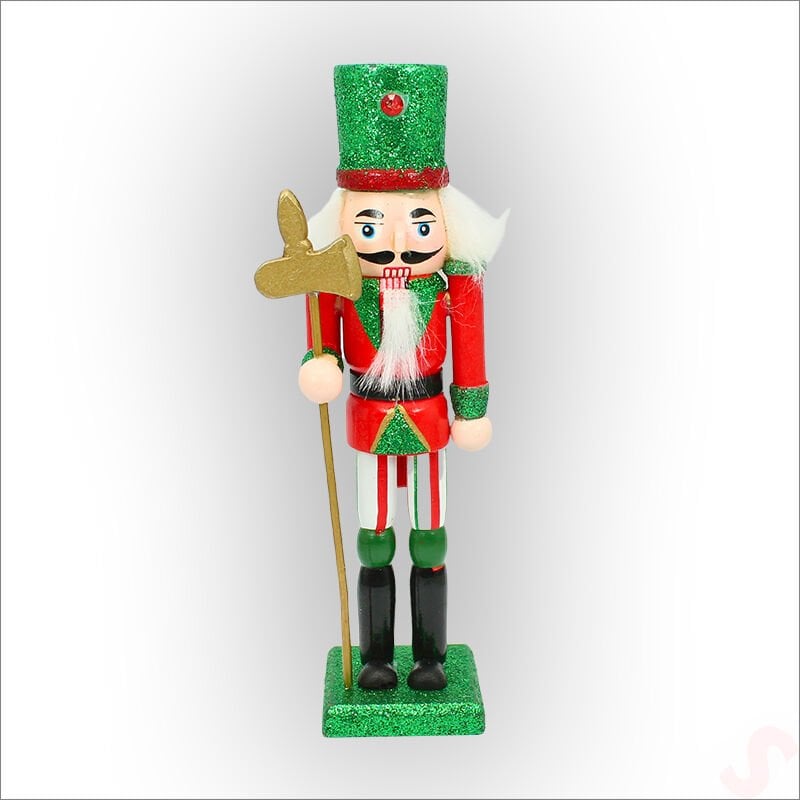 Kurşun Asker, Ahşap Fındıkkıran 18cm - Baltalı