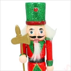 Kurşun Asker, Ahşap Fındıkkıran 18cm - Baltalı