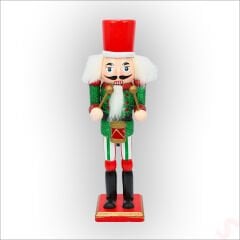 Kurşun Asker, Ahşap Fındıkkıran 18cm - Davulcu