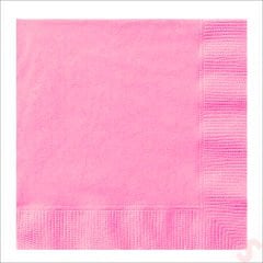 Peçete, Pembe - 30 x 30 cm - 20 Adet