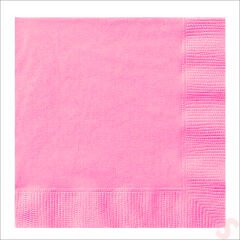 Peçete, Pembe - 30 x 30 cm - 20 Adet