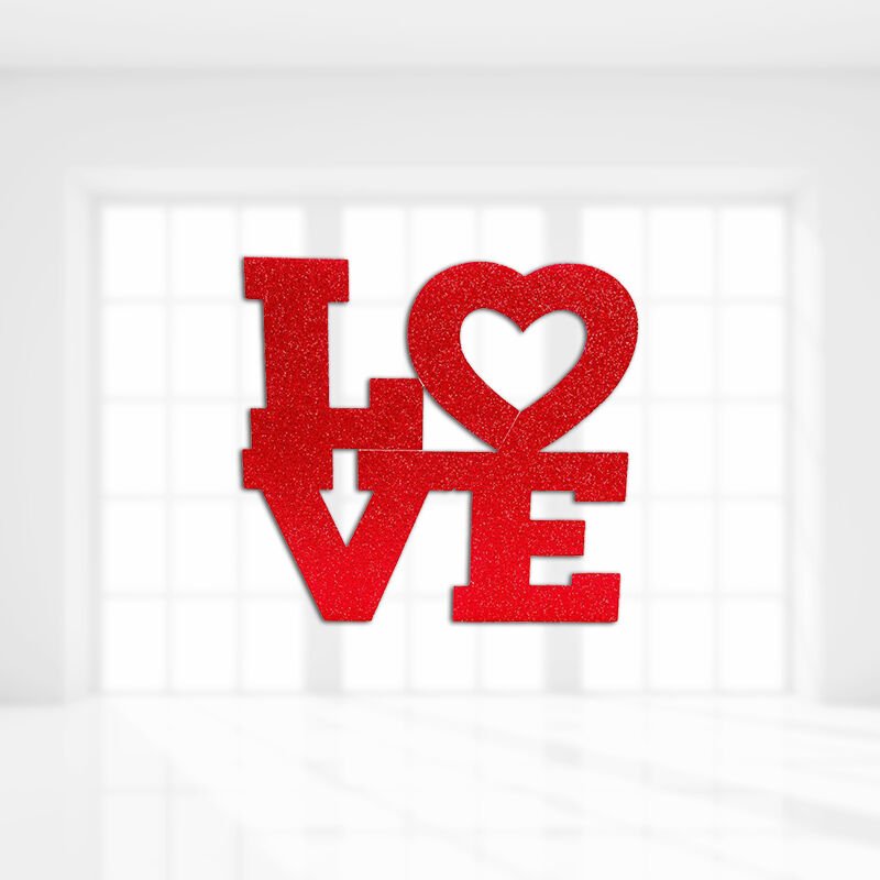 Love Strafor Süs, 45cm x 45cm