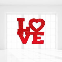 Love Strafor Süs, 45cm x 45cm