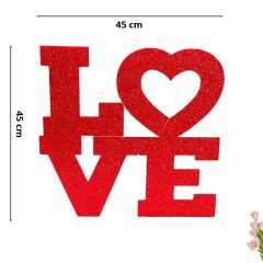 Love Strafor Süs, 45cm x 45cm