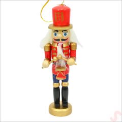 Kurşun Asker, Ahşap Fındıkkıran 13cm - Davulcu