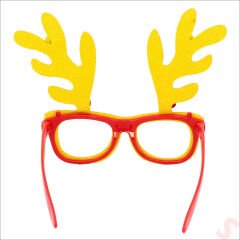 Yılbaşı Gözlük - Altın