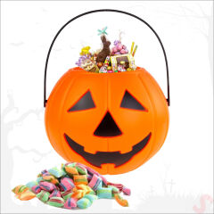 Bal Kabağı Şeker Kovası, 14cm x 11cm x 9cm