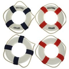 Dekoratif Can Simidi, 25 cm, Kırmızı