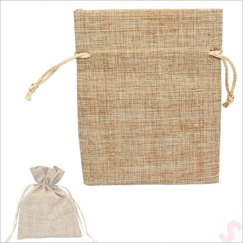 Natürel Jüt Kese, 12cm x 15cm - 12 Adet