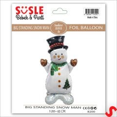 Kardan Adam Folyo Balon 120cm x 65cm