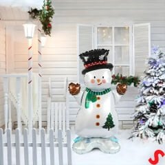 Kardan Adam Folyo Balon 120cm x 65cm