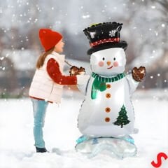 Kardan Adam Folyo Balon 120cm x 65cm