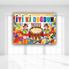 İyiki Doğdun Afiş - 70cm x 50cm